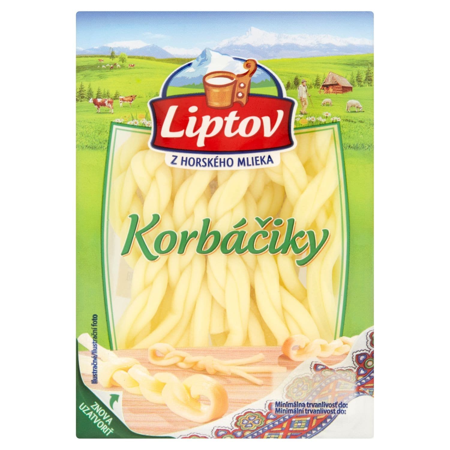 Liptov korbáčiky neuzené 80 g