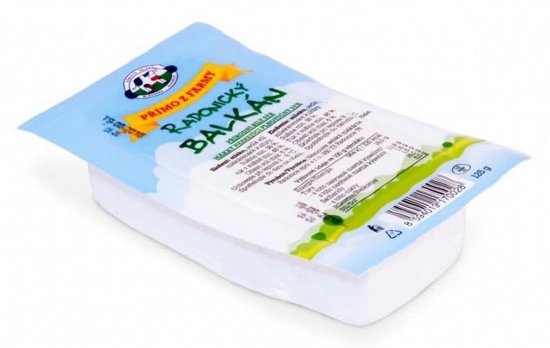 Němcova mlékárna Radonický Balkánský sýr 125 g