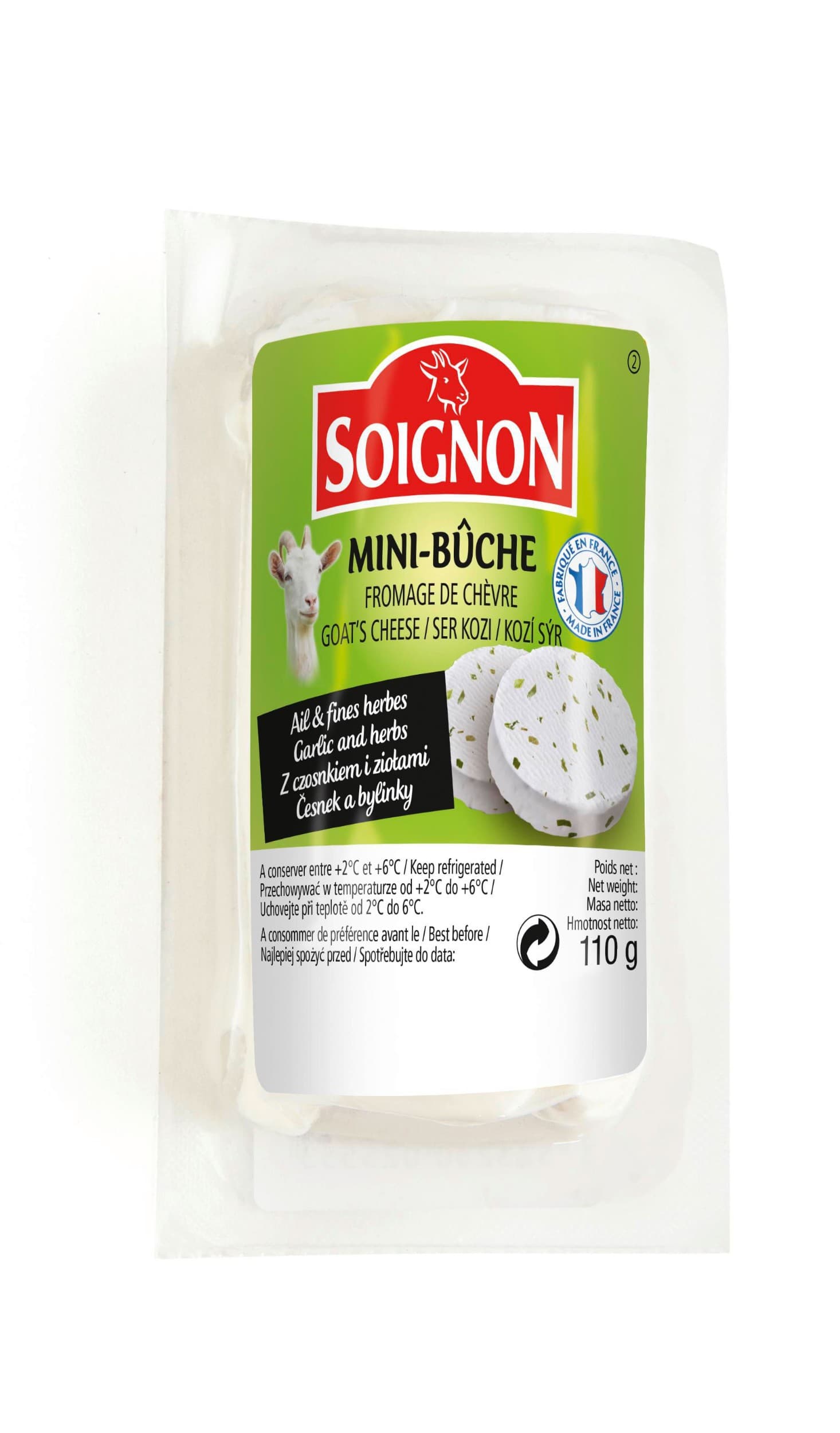 Soigon Kozí sýr s bylinkami 110g