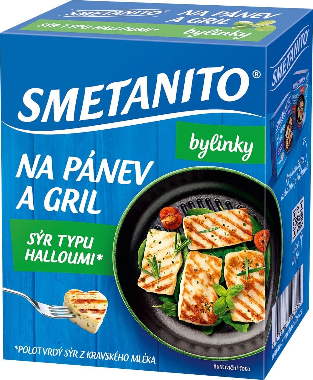 Smetanito na pánev a gril Bylinky 200g
