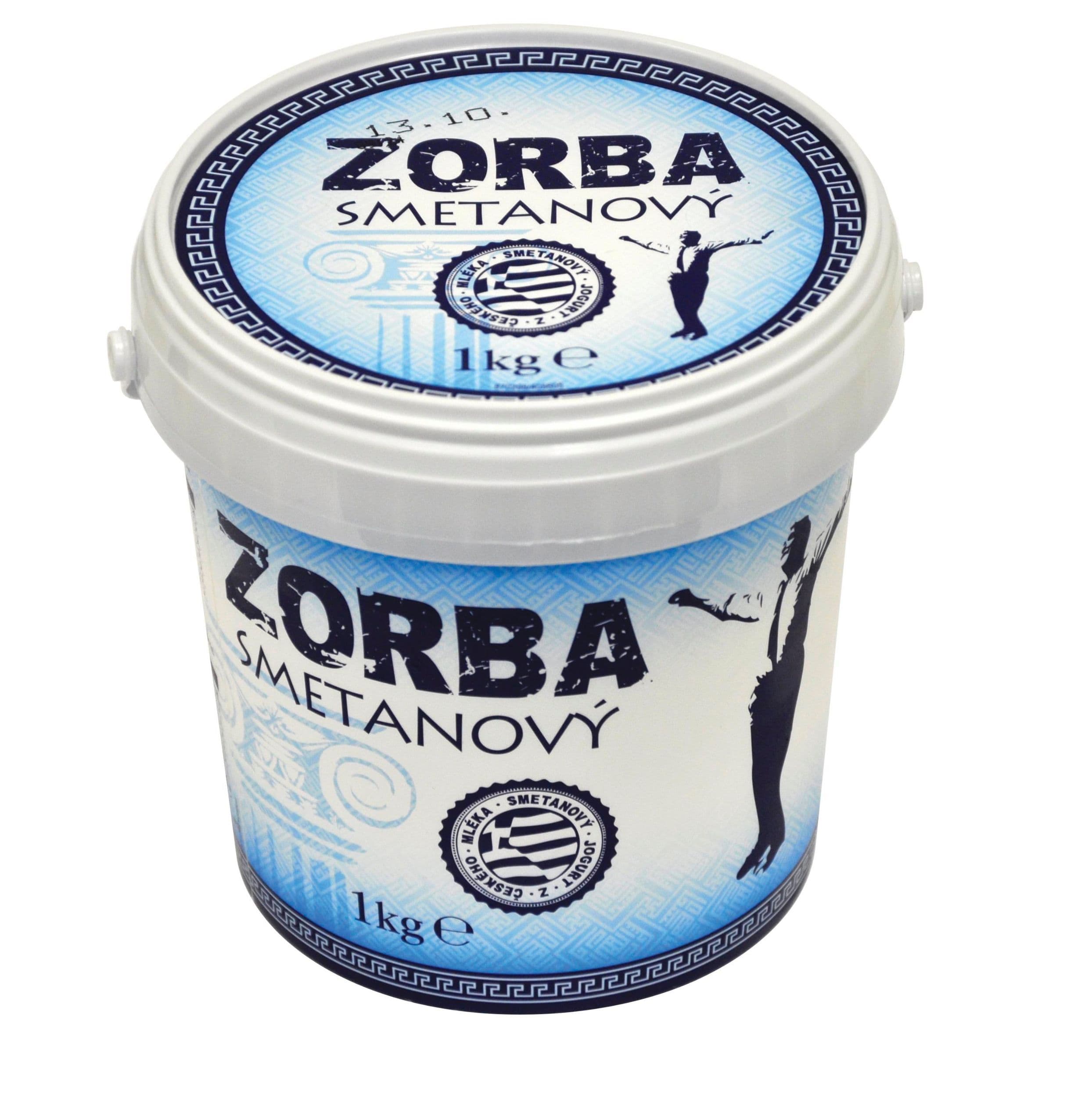 Zorba Smetanový jogurt bílý 1 kg