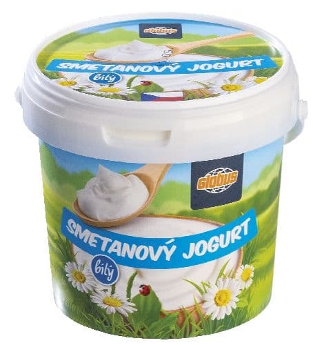 Smetanový jogurt bílý 10% 1kg