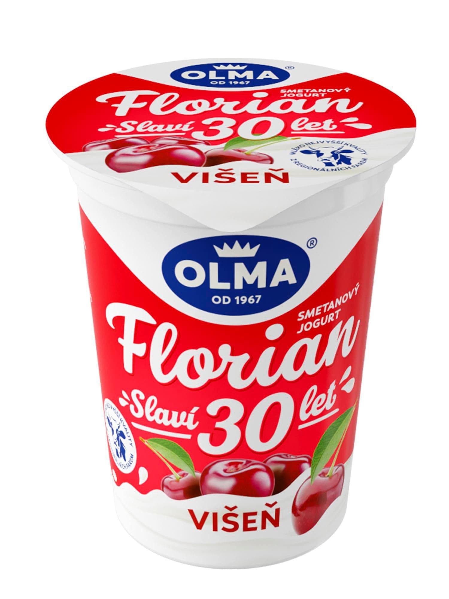 Olma Florian Smetanový jogurt višeň 150 g