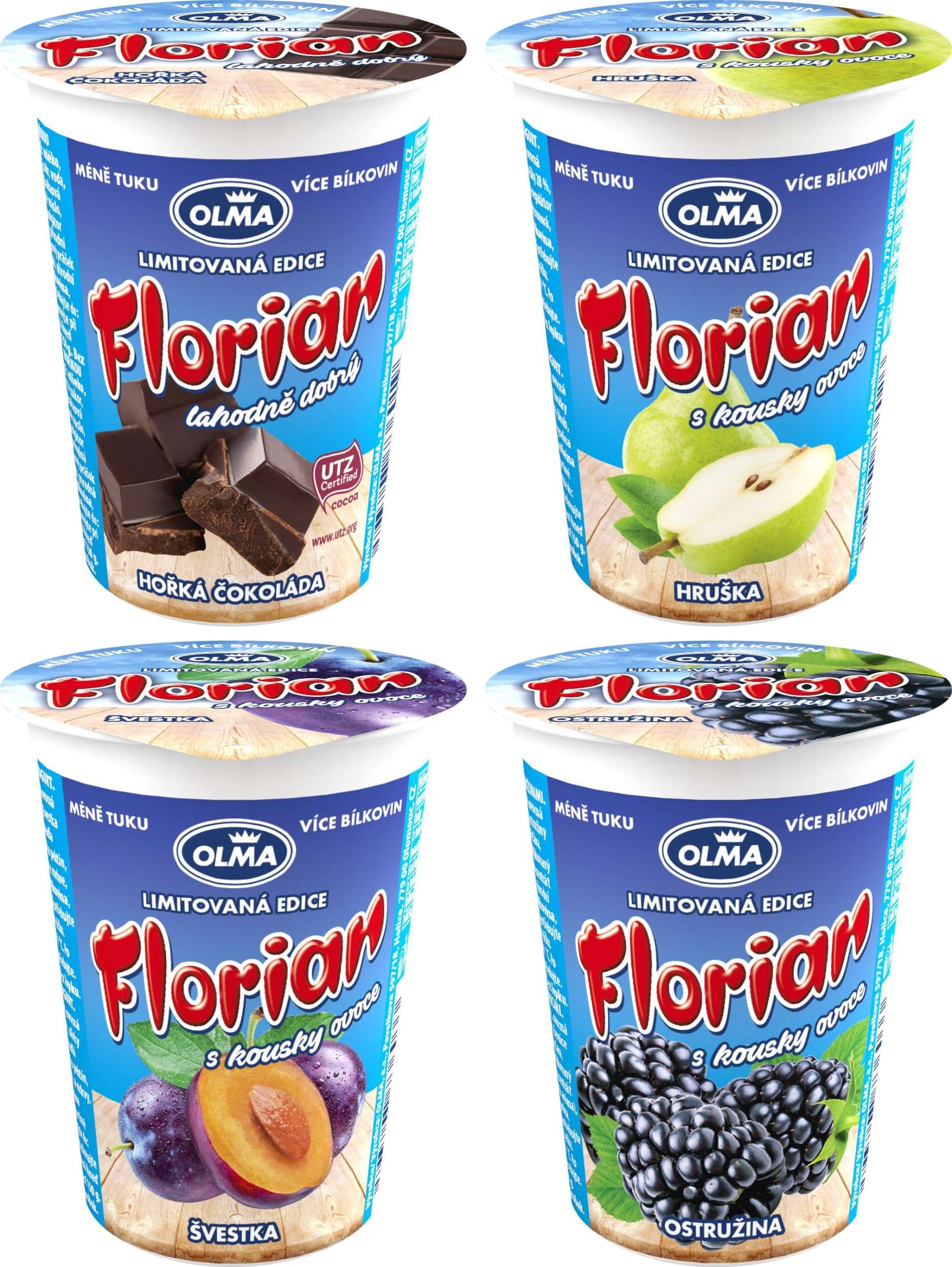 Olma Florian limitovaná edice různé příchutě 150 g
