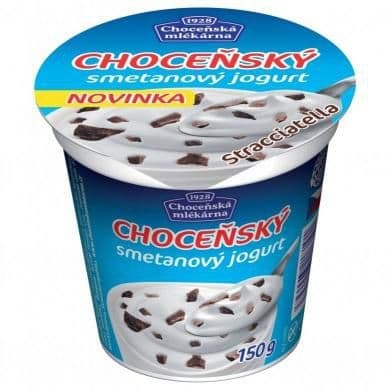Choceňská Mlékárna Choceňský Smetanový jogurt stracciatela 150 g
