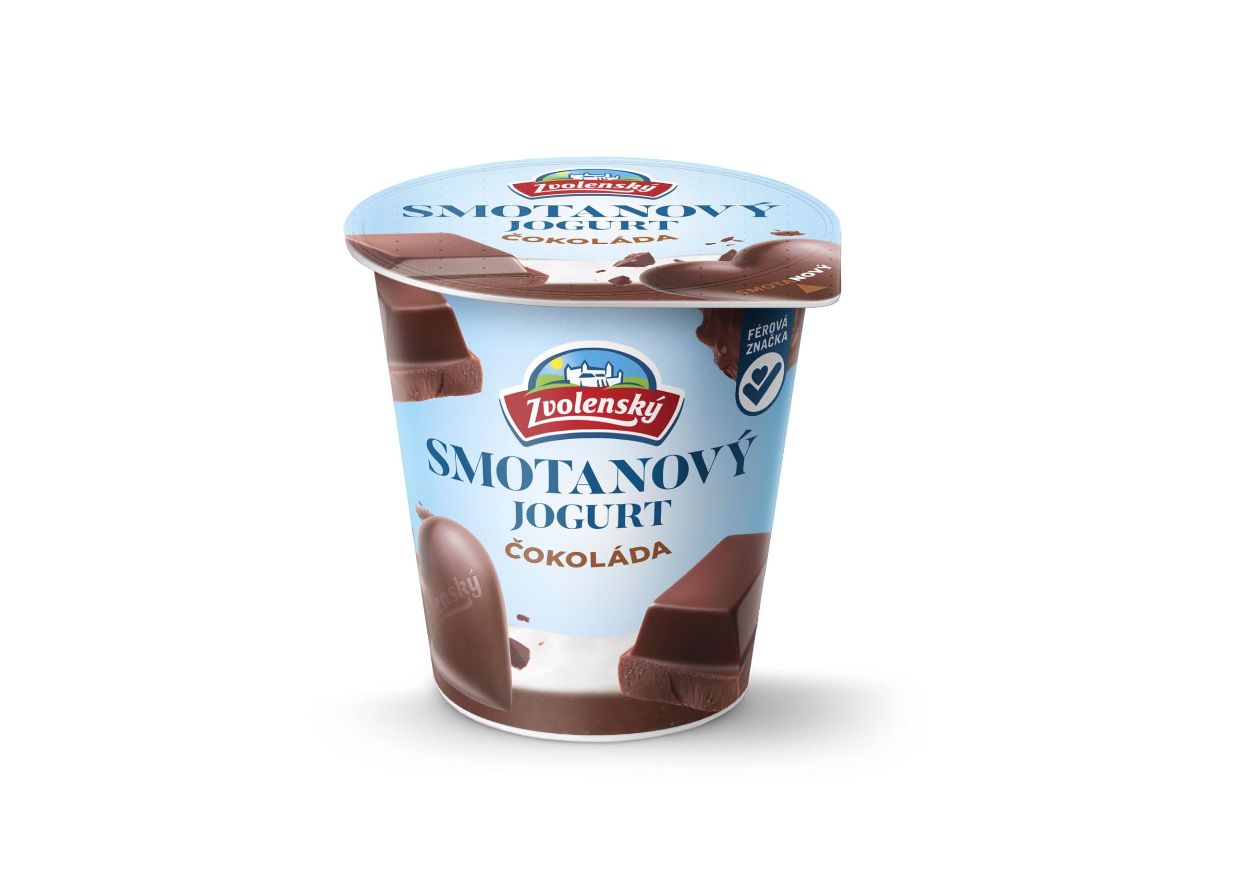 Zvolenský smetanový jogurt čokoláda145g