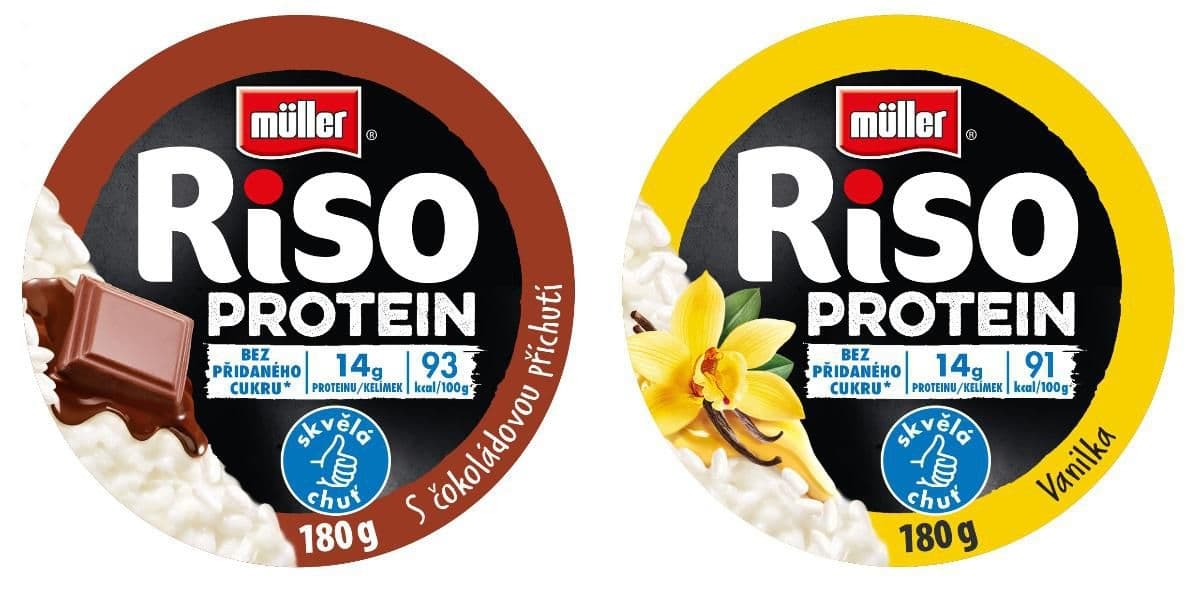 Müller Riso Protein různé příchutě 180g