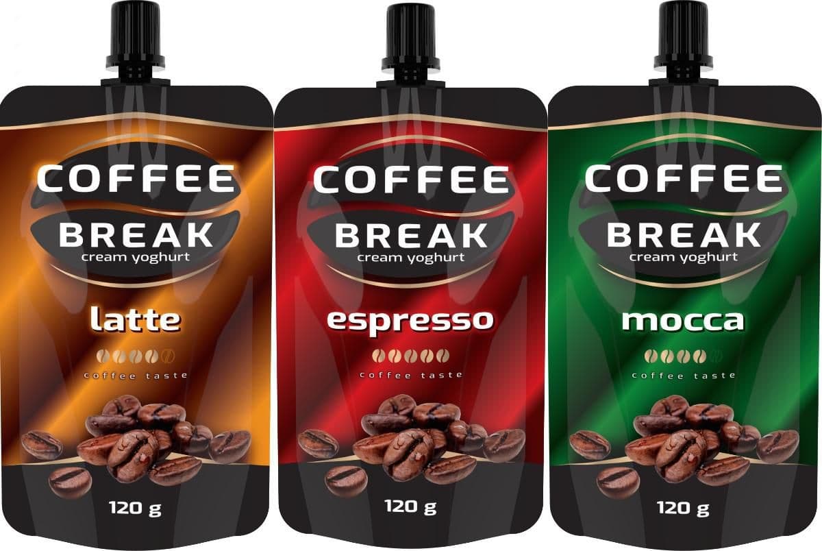 Coffe Break Cream Yoghurt různé příchutě 120g
