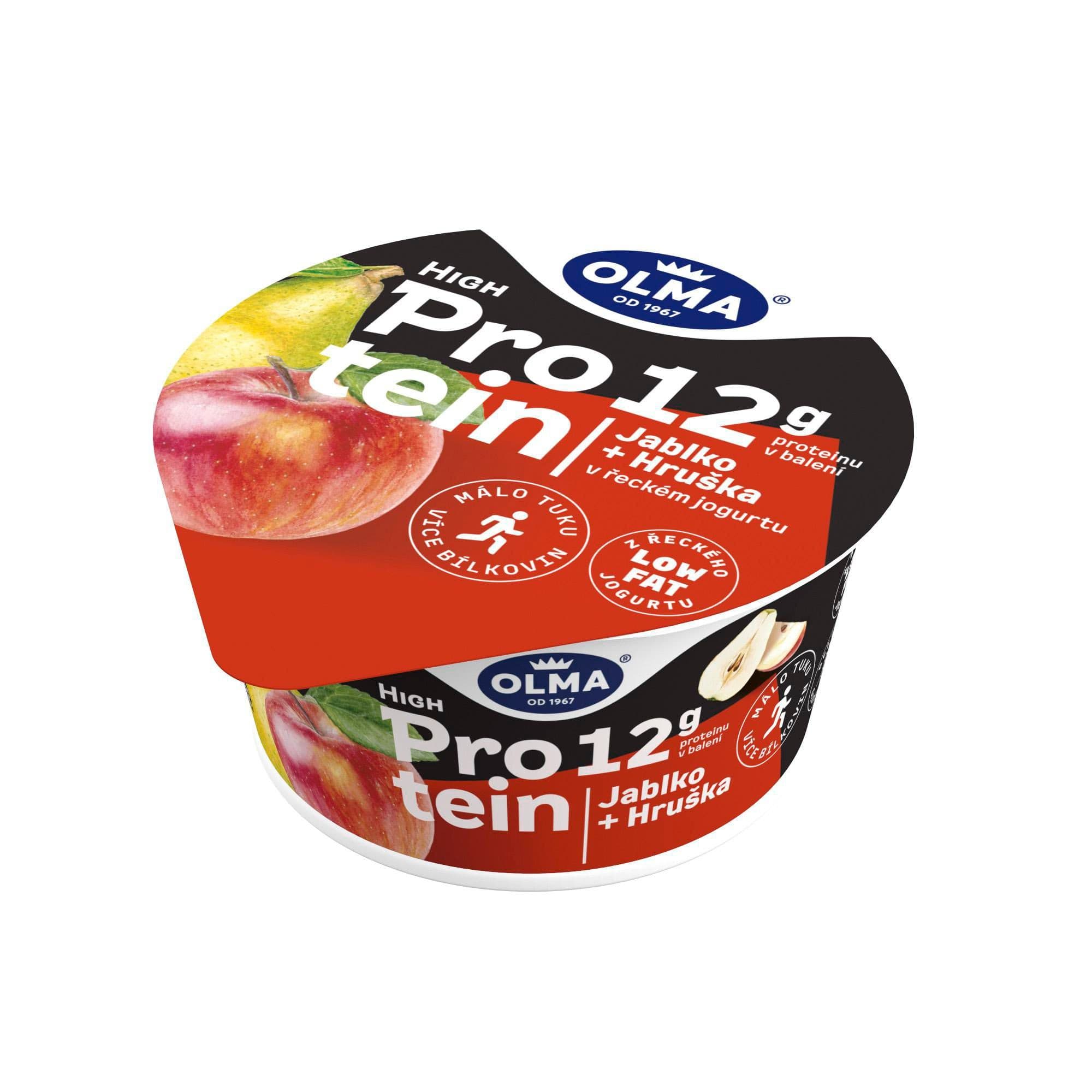 Olma Protein jogurt jablko-hruška 0,8% 150g