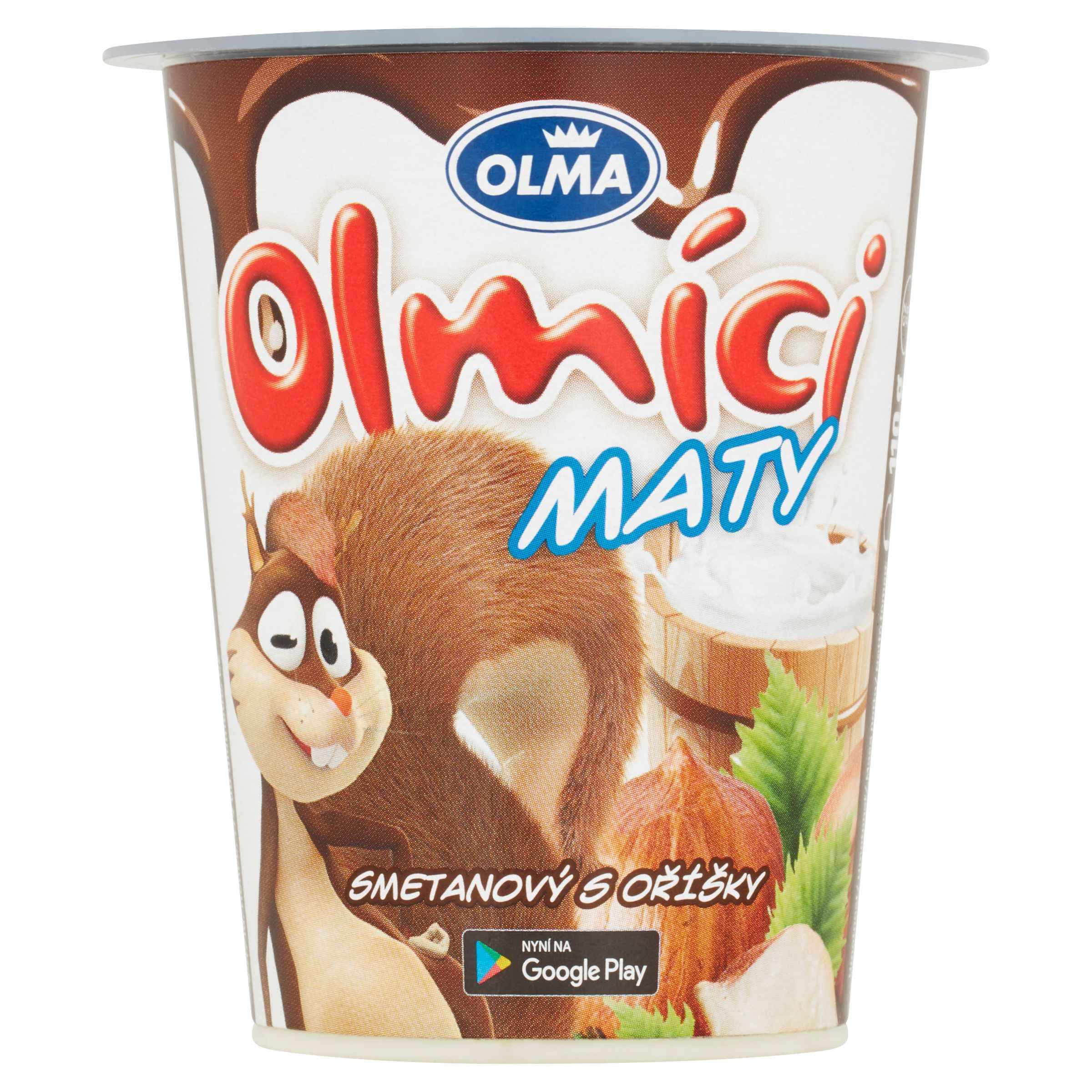 Olma Olmíci Maty smetanový s oříšky 110 g