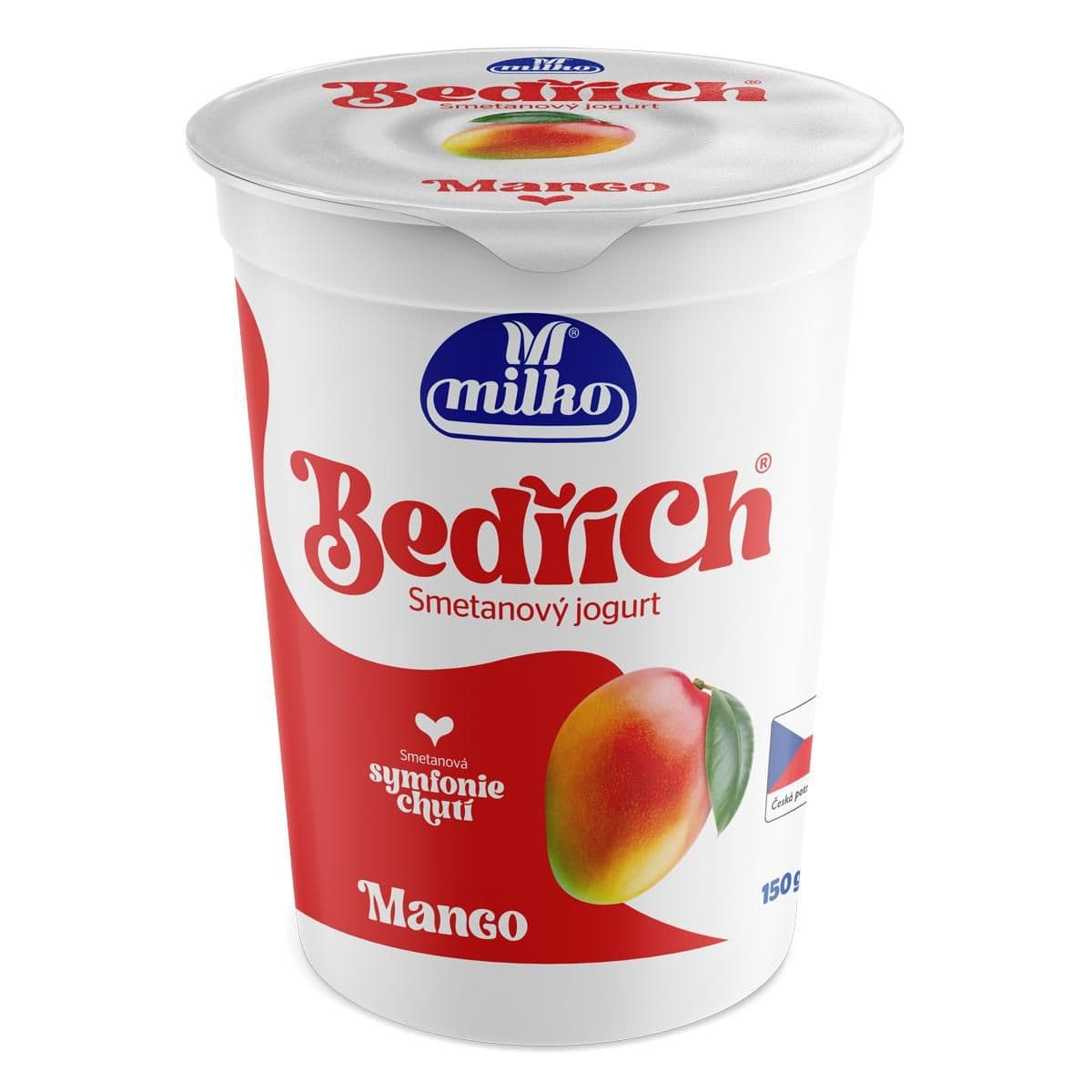 Milko Bedřich smetanový jogurt mango 10% 150g