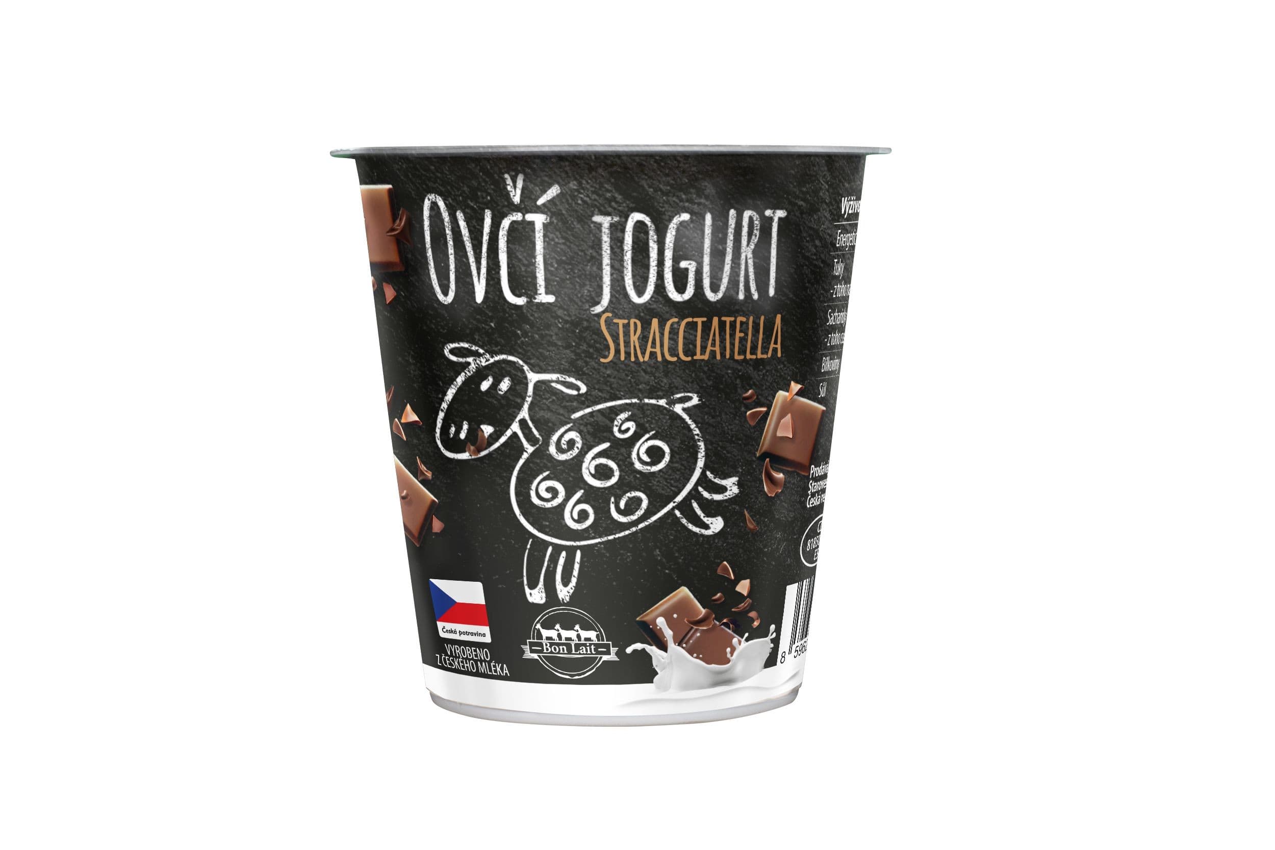 Bon Lait Ovčí jogurt stracciatella 150g