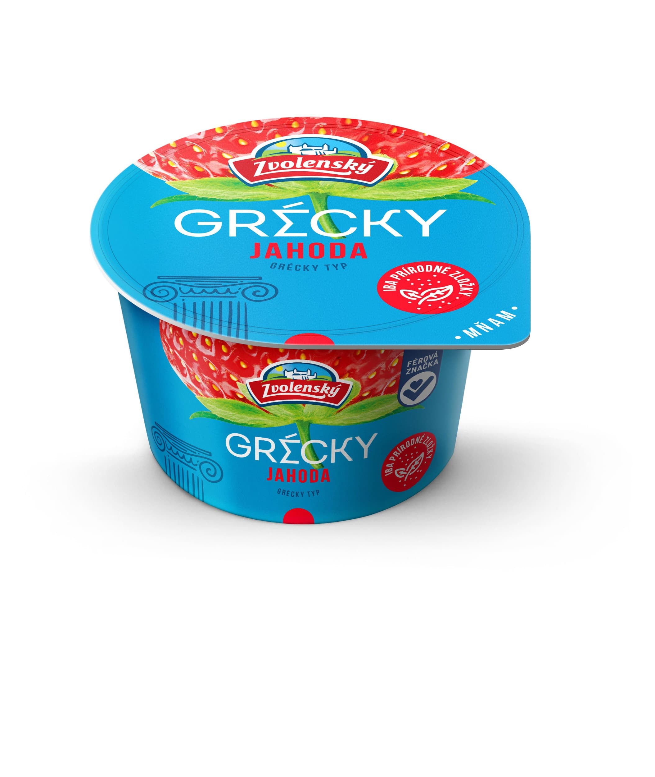 Zvolenský Jogurt řeckého typu 125g jahoda
