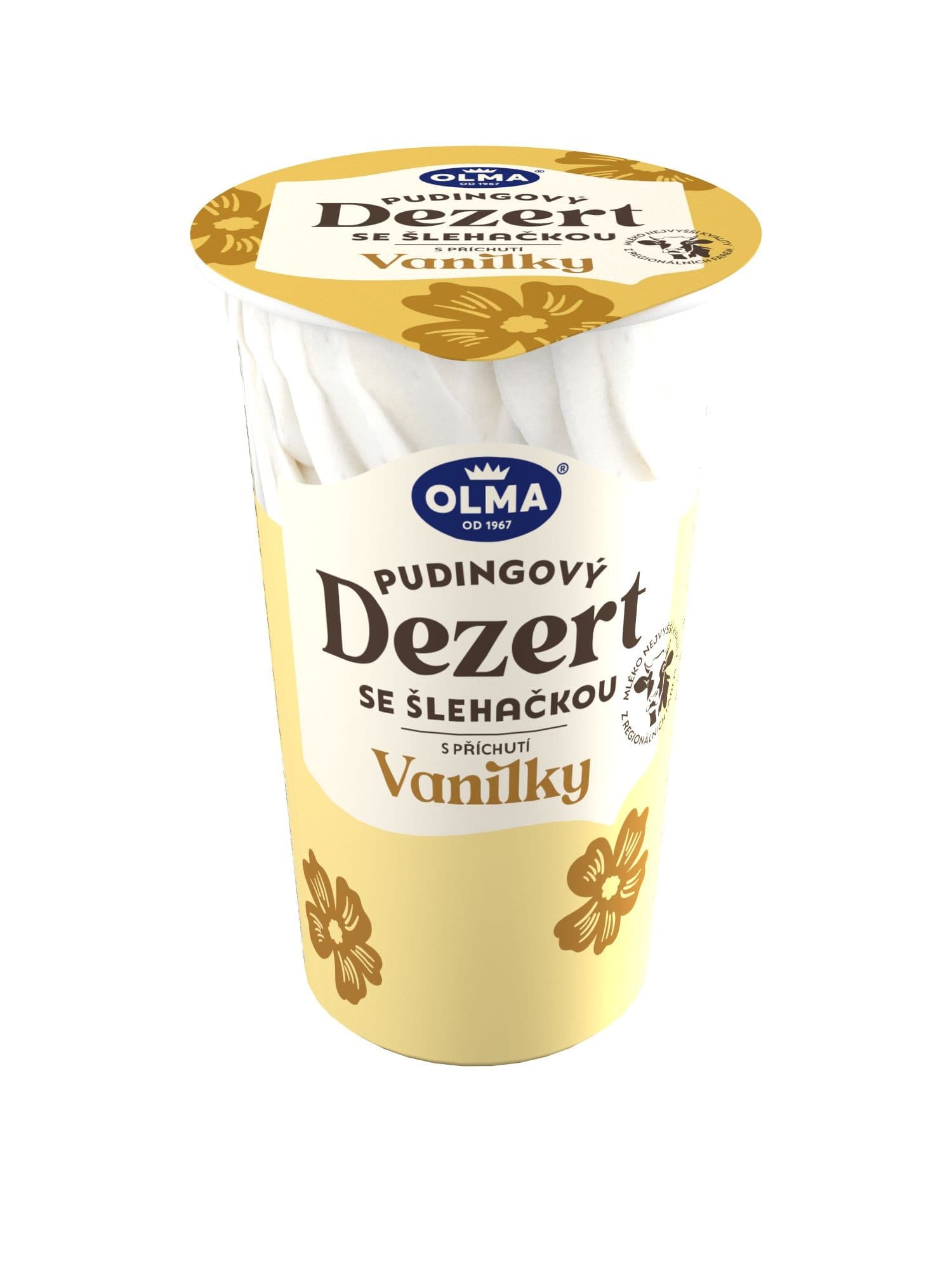 Olma Dezert Pudingový se šlehačkou vanilkový 200 g