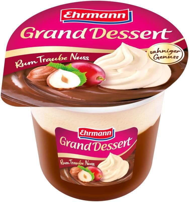Grand Dessert Rum Grape Nut 190g