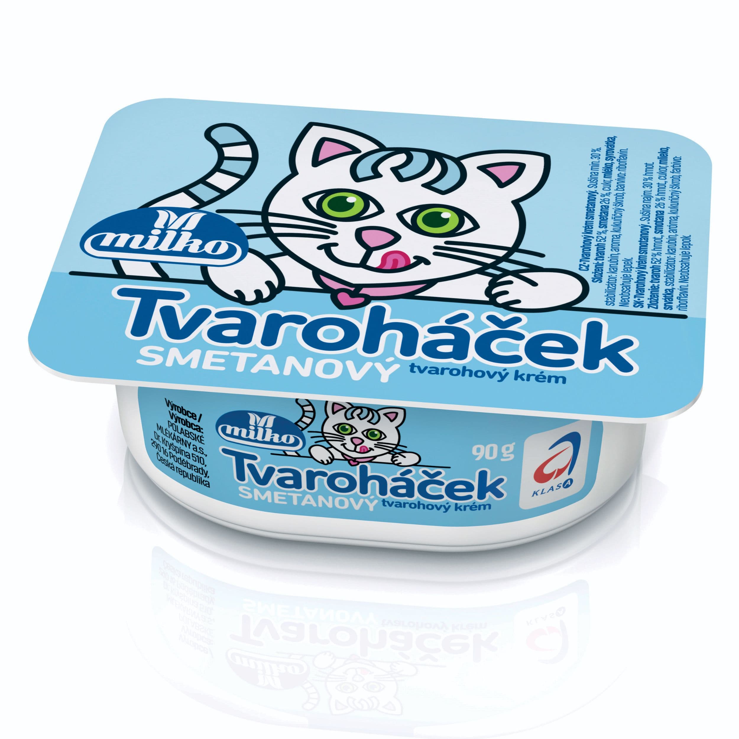 Milko Tvaroháček tvarohový krém smetanový 90 g