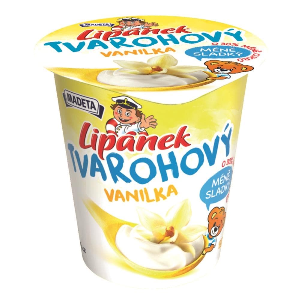 Madeta Lipánek tvarohový vanilka 130g