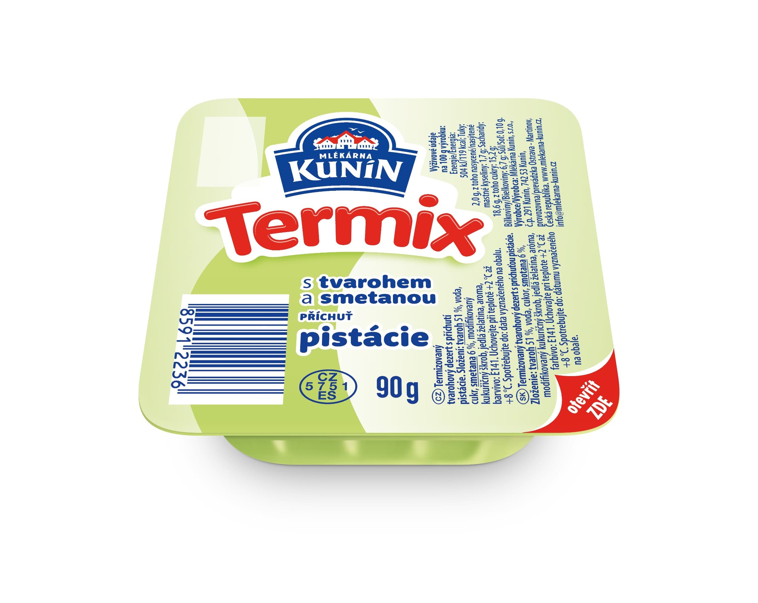 Kunín Termix s příchutí pistácie 90 g