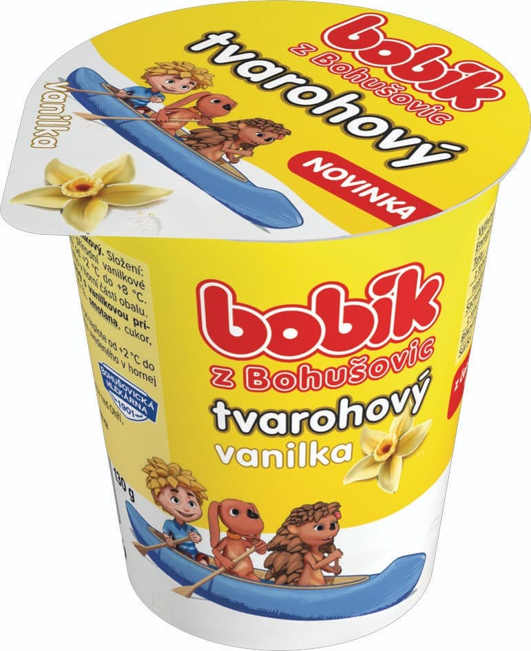 Bobík tvarohový vanilka 130g