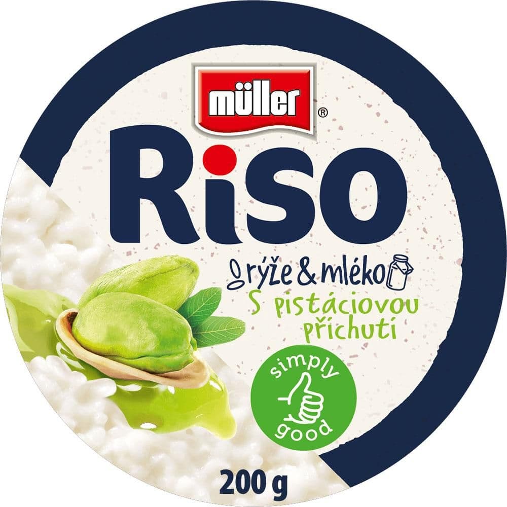 Müller Riso Mléčná rýže s pistáciovou příchutí 200 g