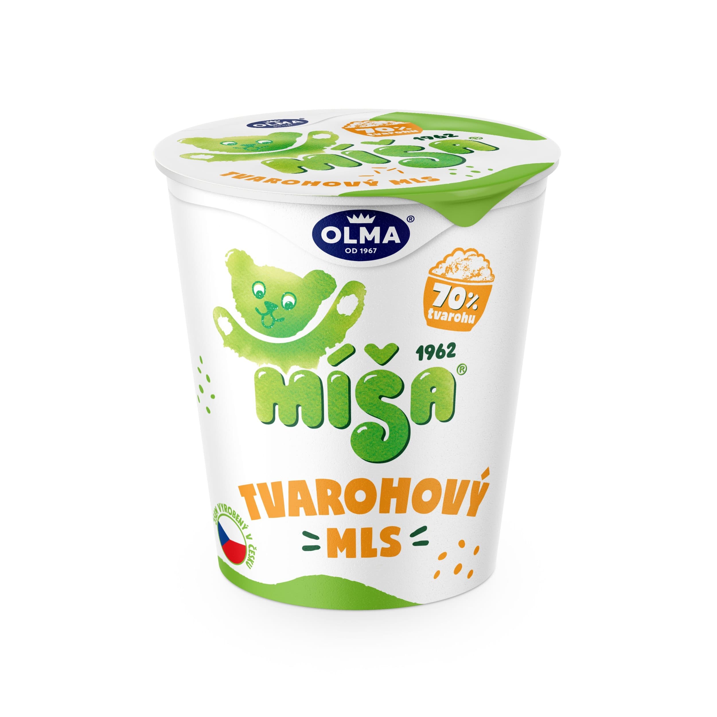 Míša Tvarohový mls smetanový 130 g