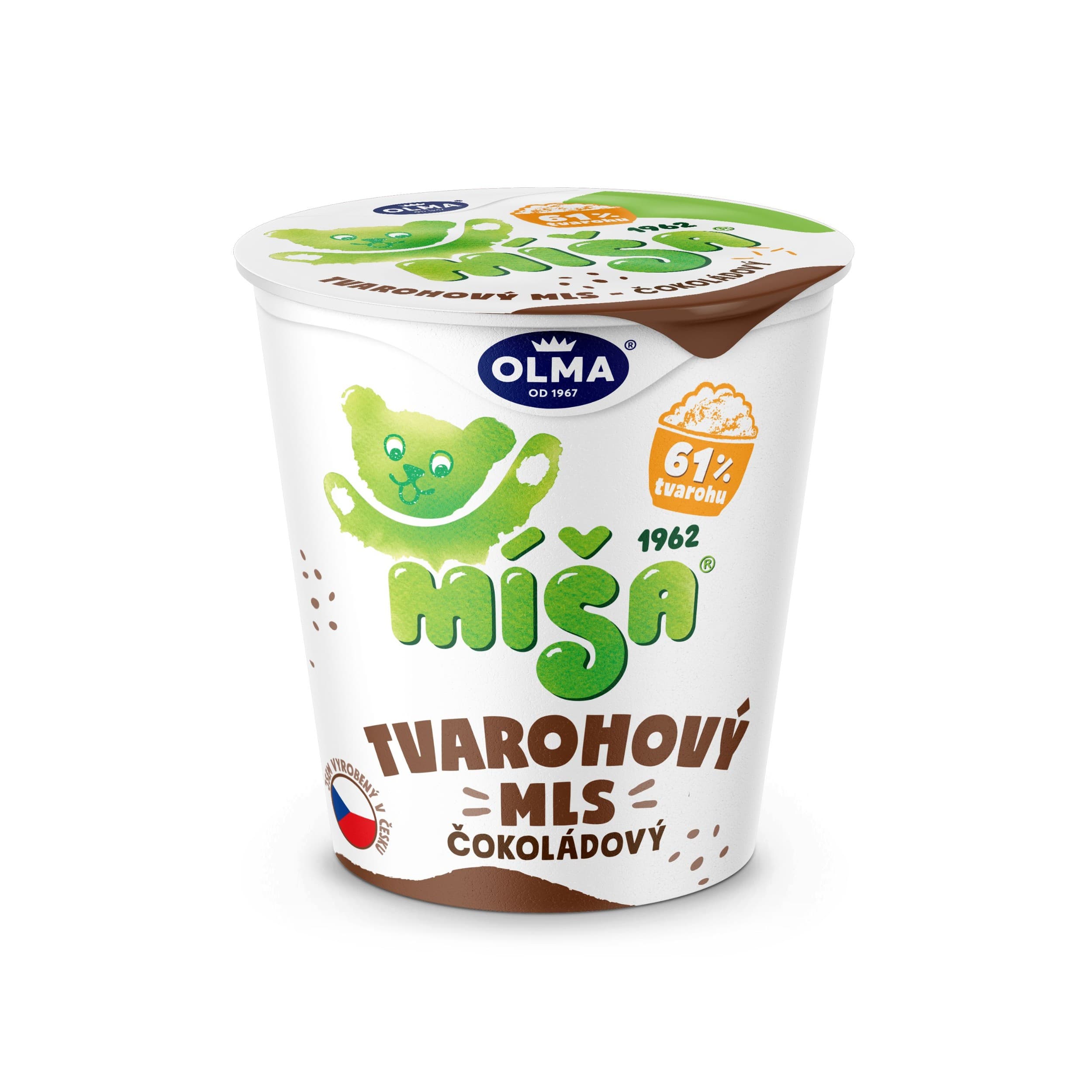 Míša Tvarohový mls smetanový-čoko 130 g