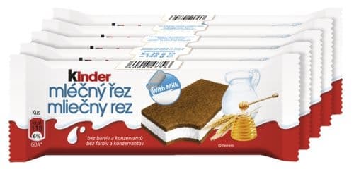 Kinder Mléčný řez 5x28 g