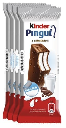 Kinder Pinguí čokoláda 4x30 g