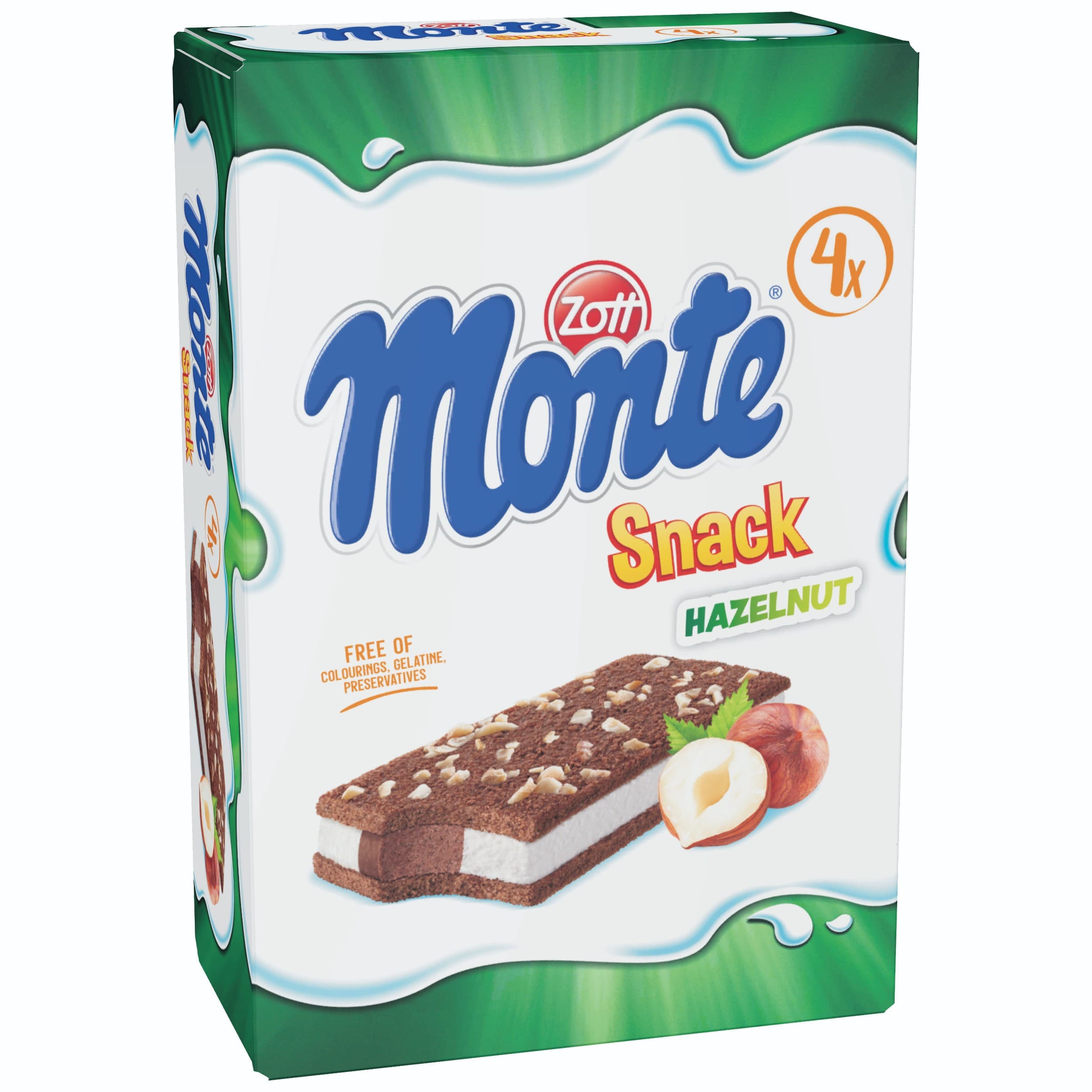 Zott Monte Snack Nut 4x29g