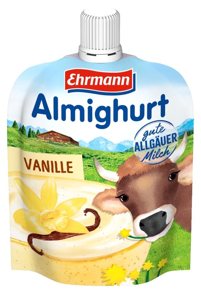 Ehrmann Almighurt jogurt do ruky různé příchutě 100 g