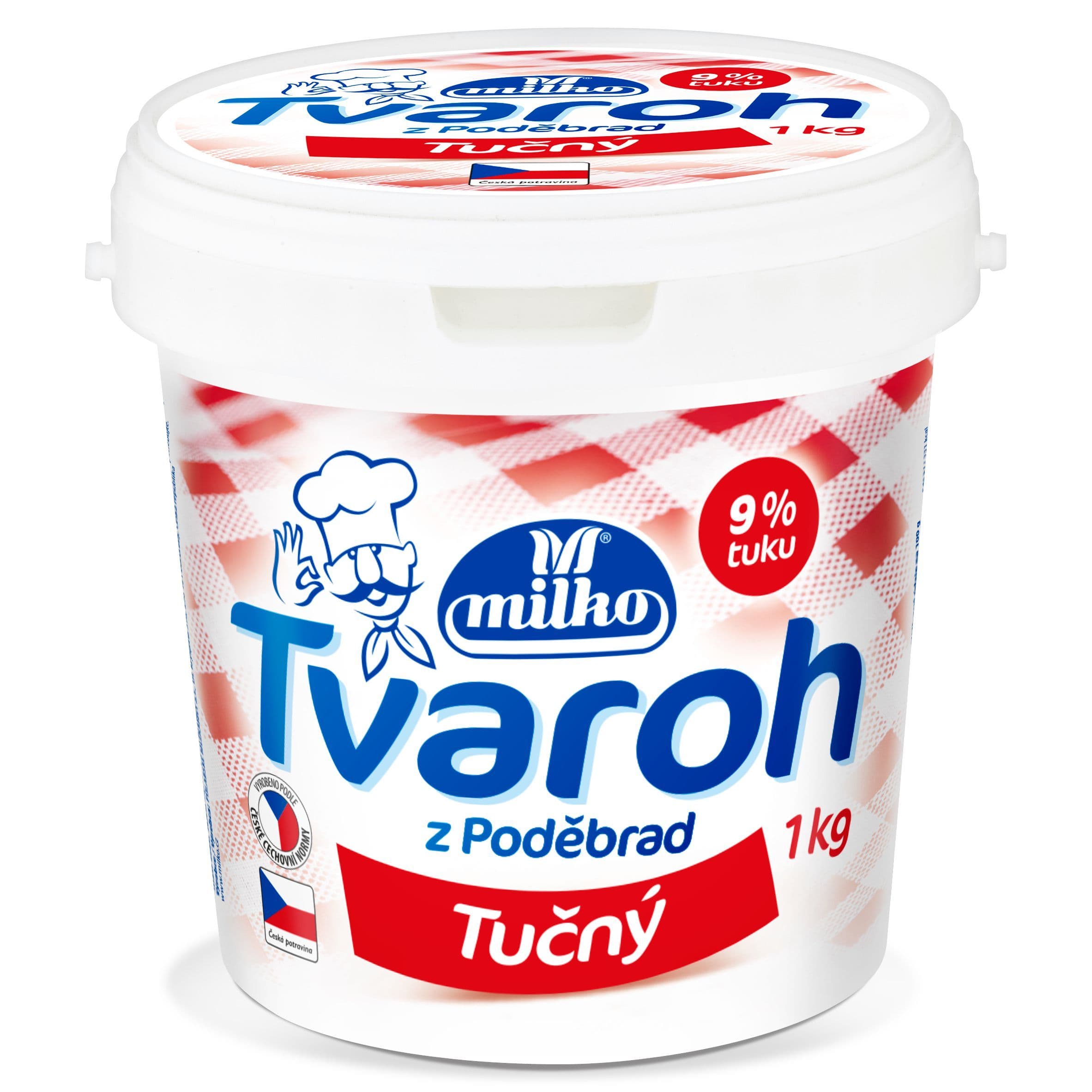 Milko Tvaroh tučný 1kg