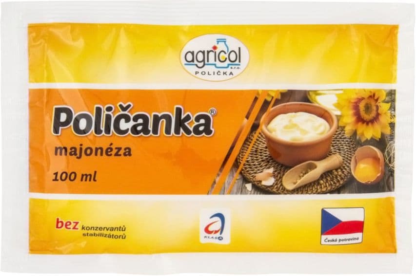 Agricol Poličanka Majonéza 100 ml
