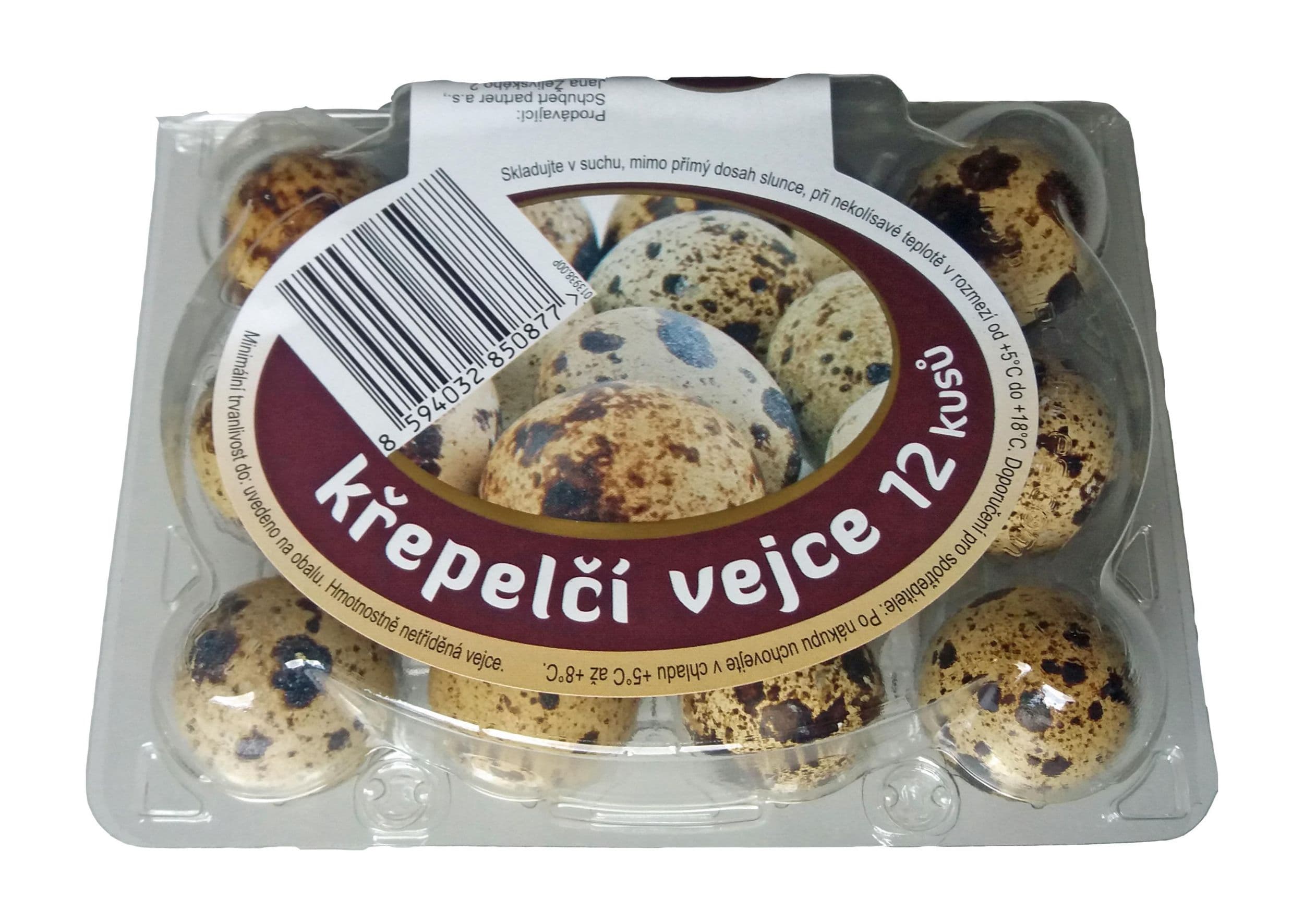Schubert Křepelčí vejce 12 ks