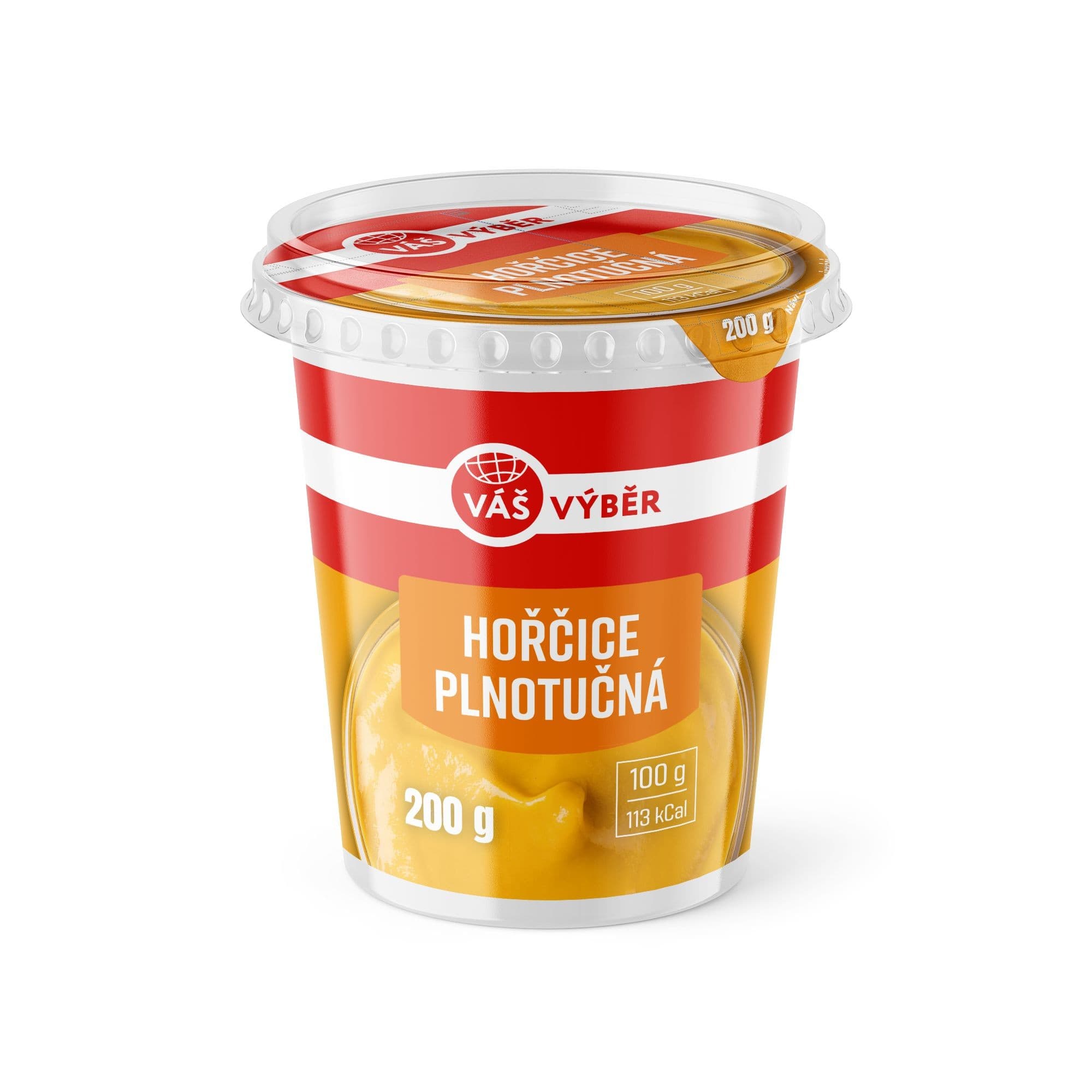 Váš Výběr Plnotučná hořčice 200g