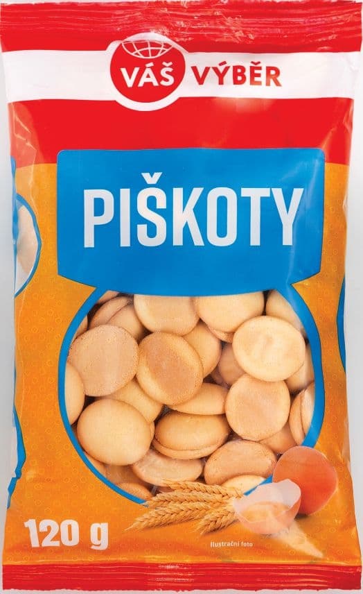 Váš Výběr Piškoty 120g