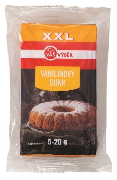 Váš Výběr Vanilinový cukr XXL 5x20g