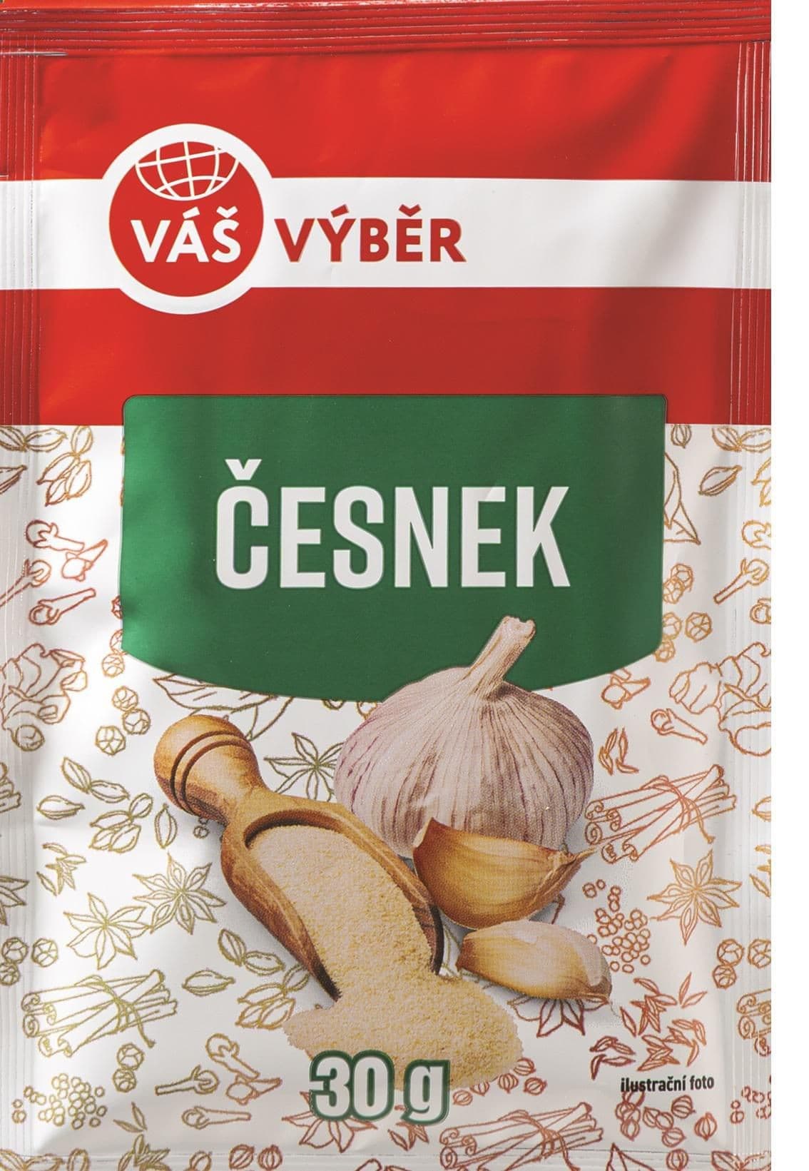 Váš Výběr Sušený česnek 30G