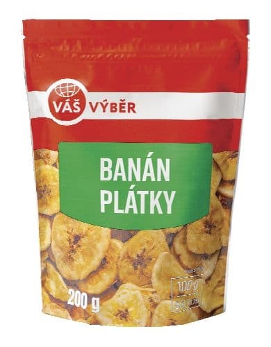 Váš Výběr Banán plátky 200g