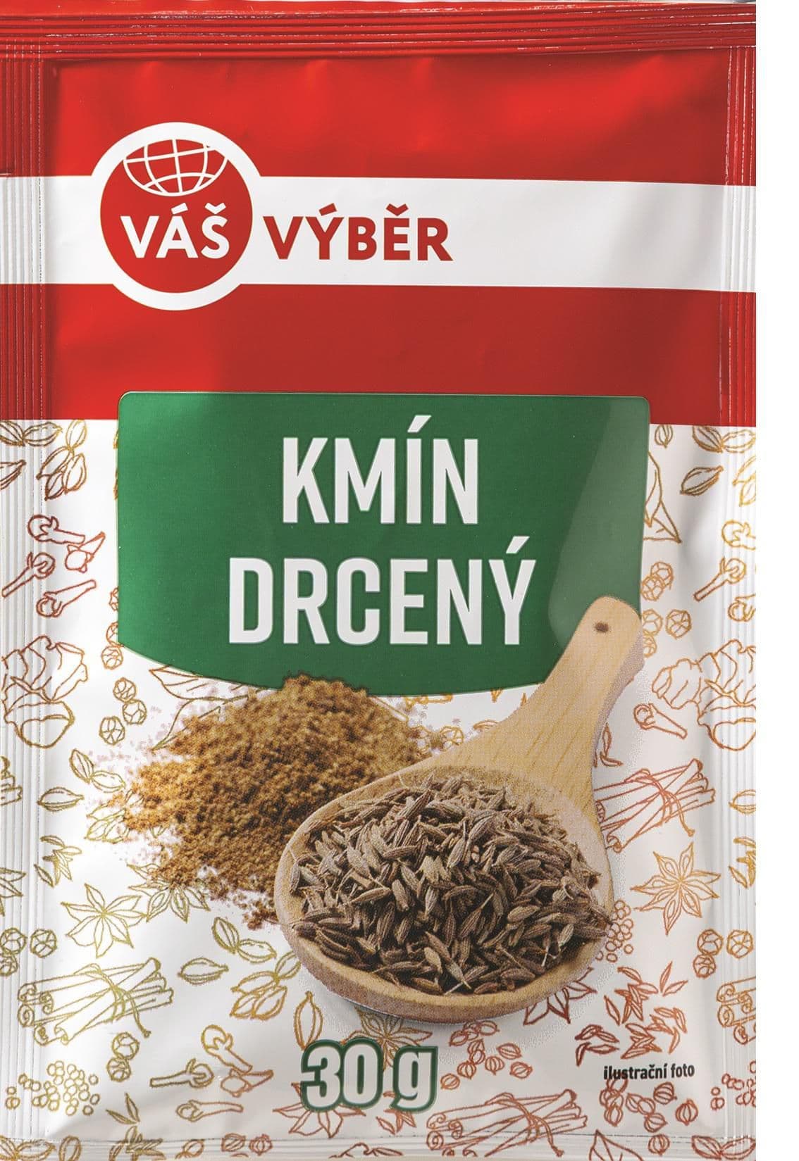 Váš Výběr Kmín drcený 30G