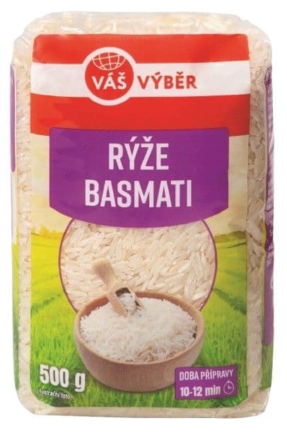 Váš Výběr Rýže basmati 500 g