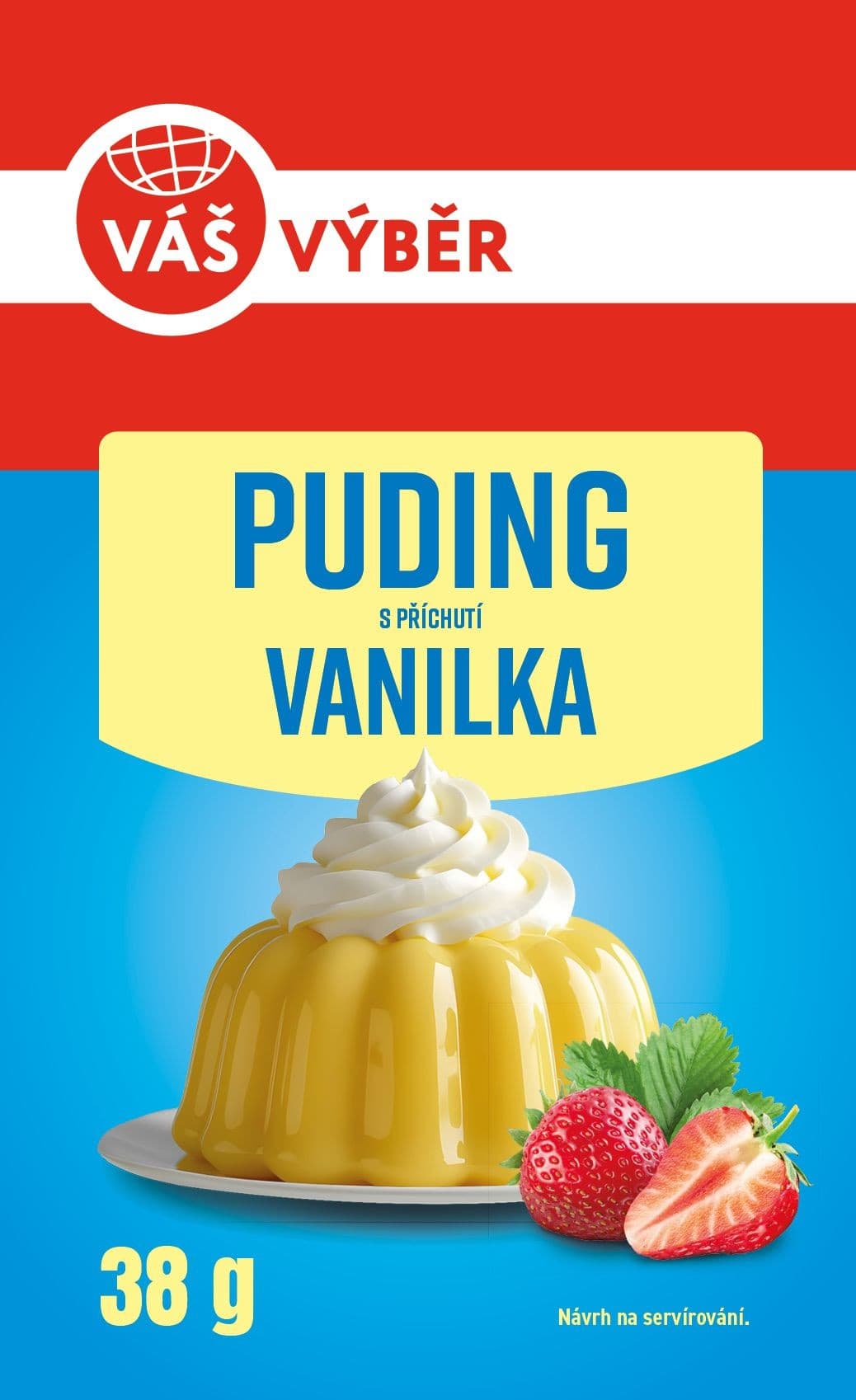 Váš Výběr Puding s příchutí vanilka 38g