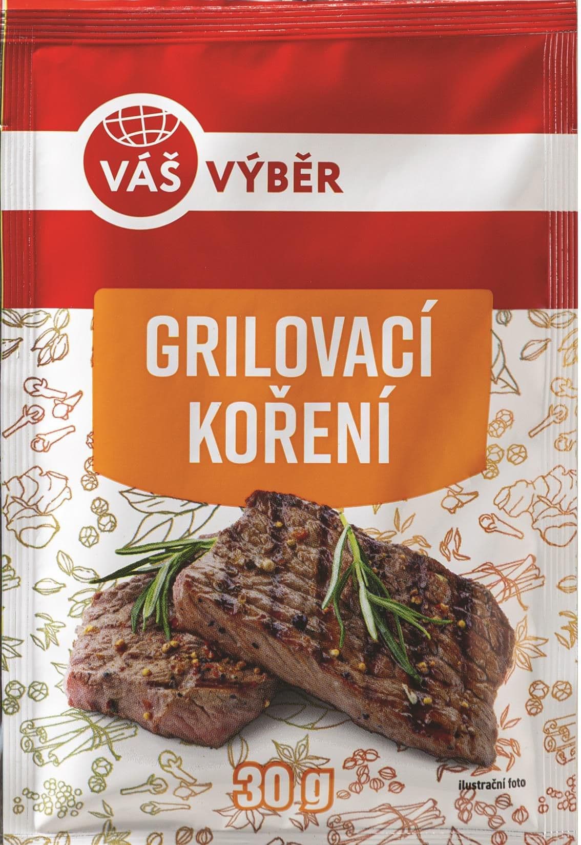 Váš Výběr Grilovací koření 30g