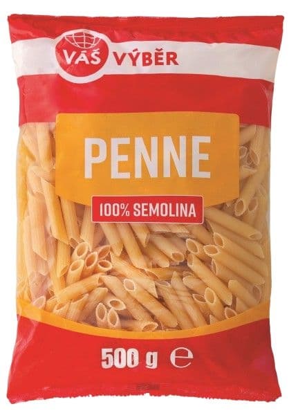 Váš Výběr Semolinové penne 500 g