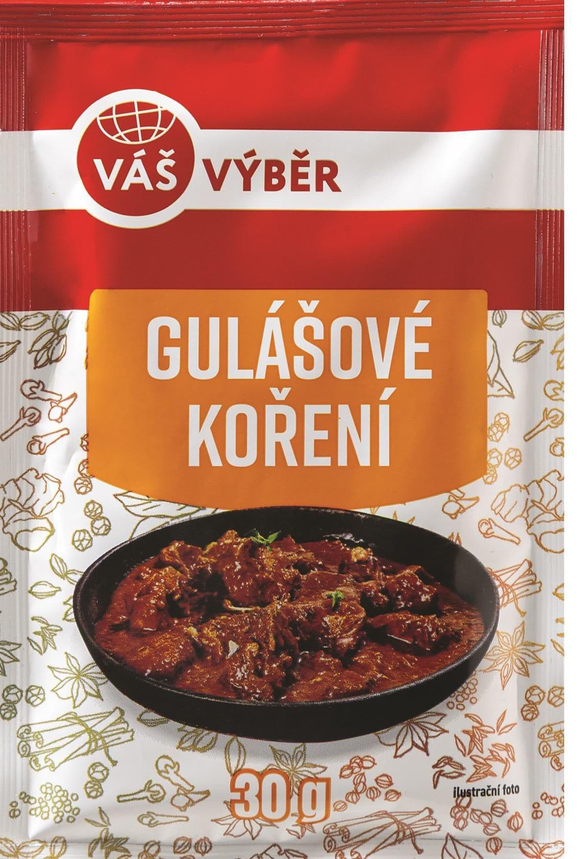 Váš Výběr Gulášové koření 30G