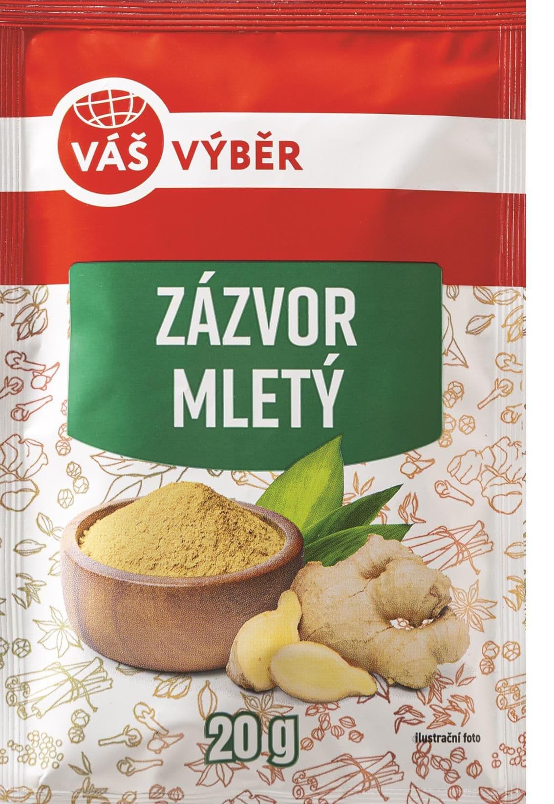 Váš Výběr Zázvor mletý 20G