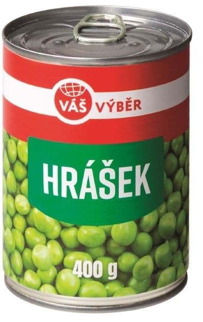 Váš Výběr Hrášek ve slaném nálevu 400g