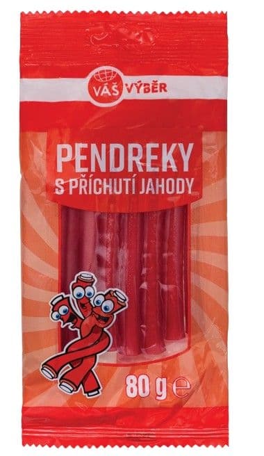 Váš Výběr Jahodové Pendreky 80g