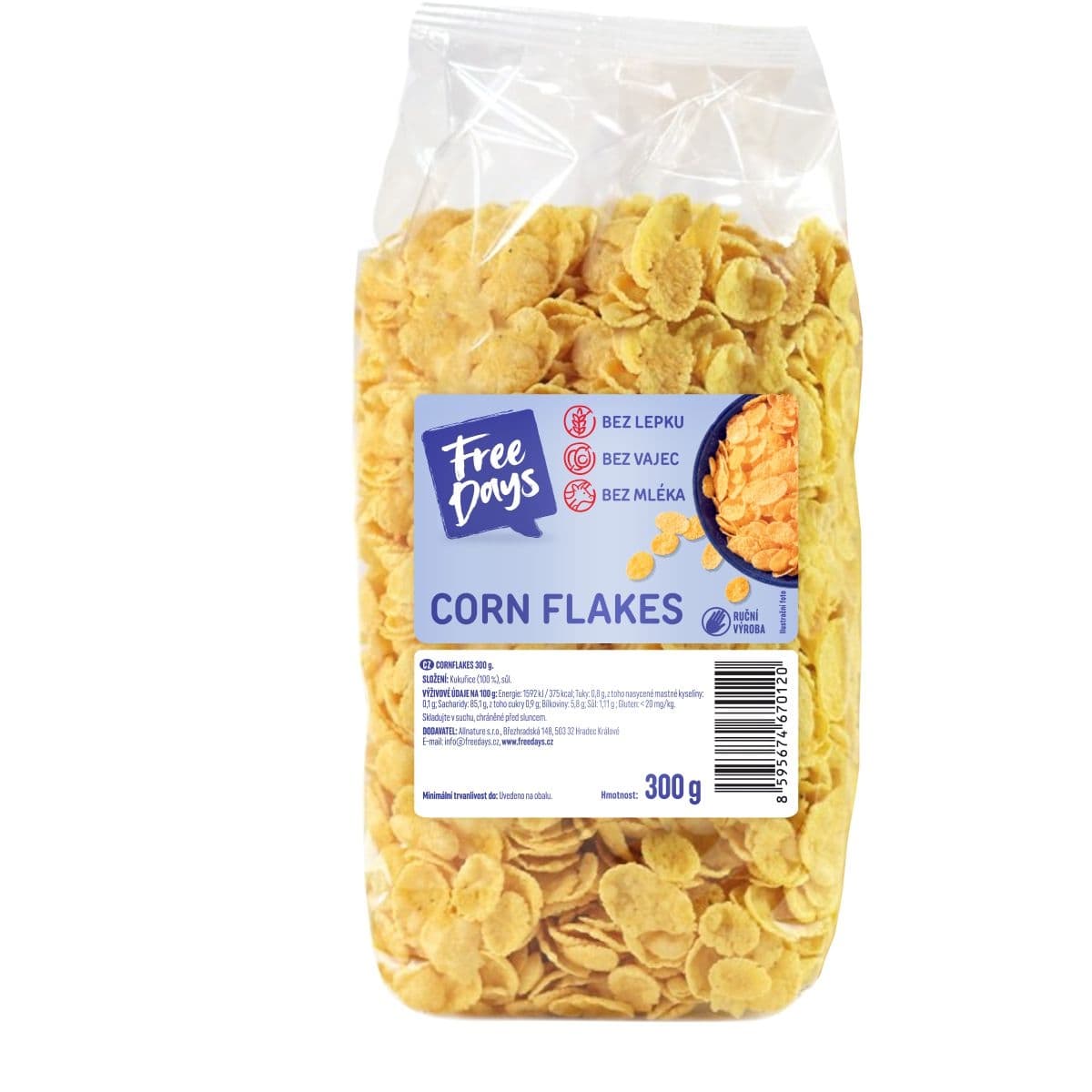 Freedays Corn flakes 300 g