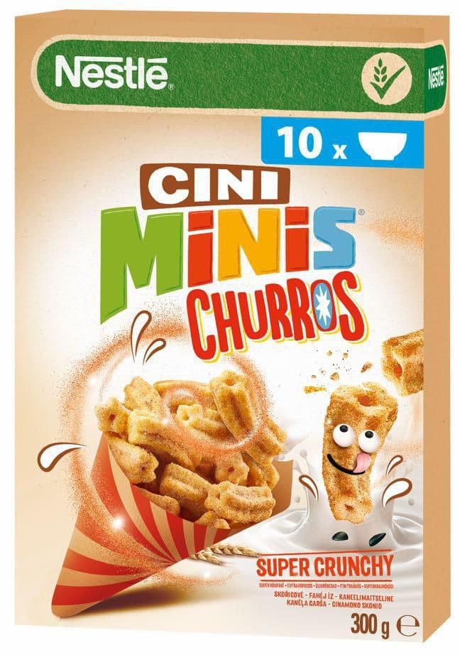 Nestlé Cini Minis Churros cereálie 300g