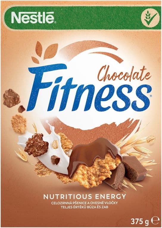 Nestlé Fitness čokoládové cereálie 350 g